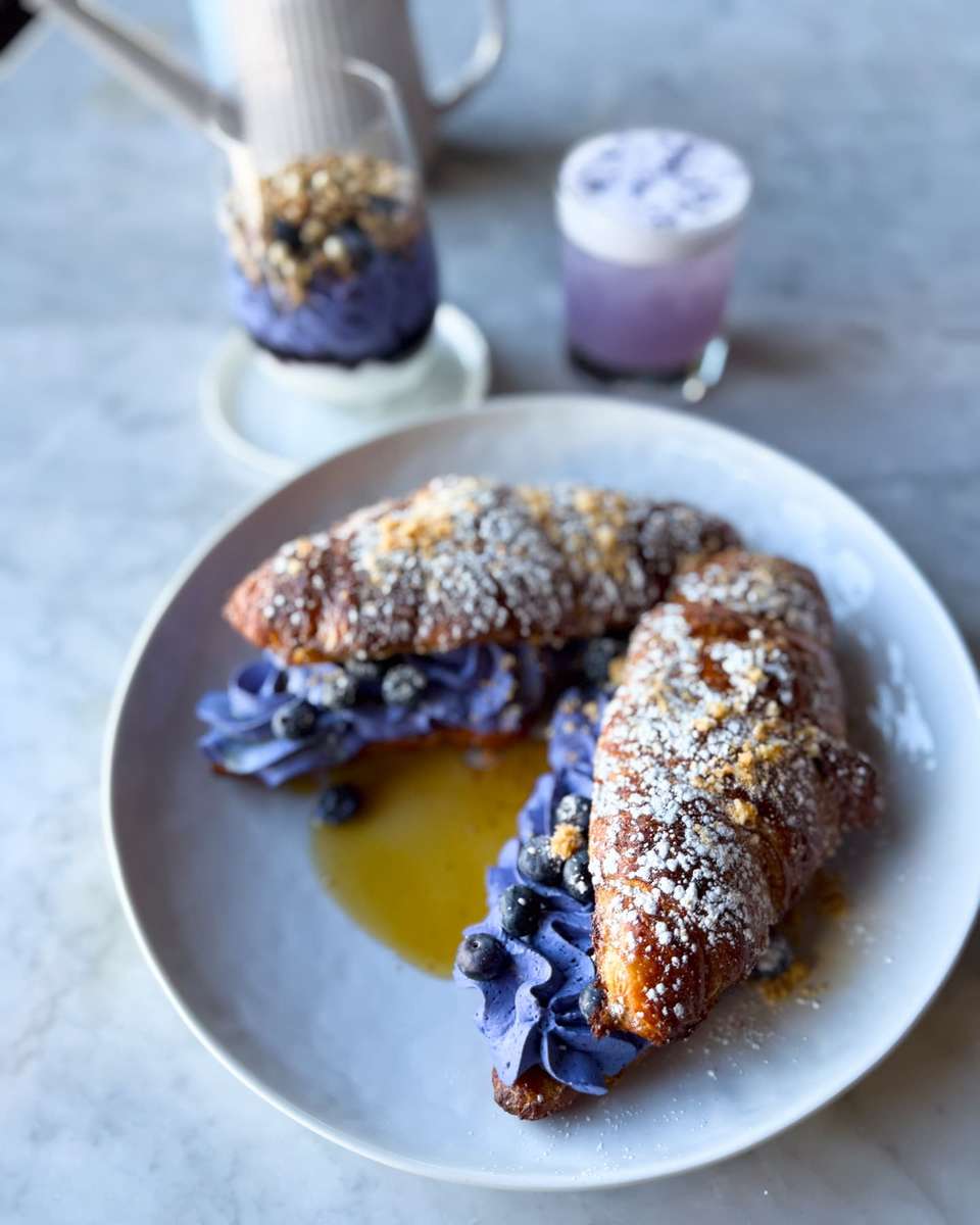 Blueberry Croissant