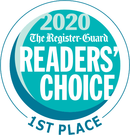 2020 readers choice winner badge