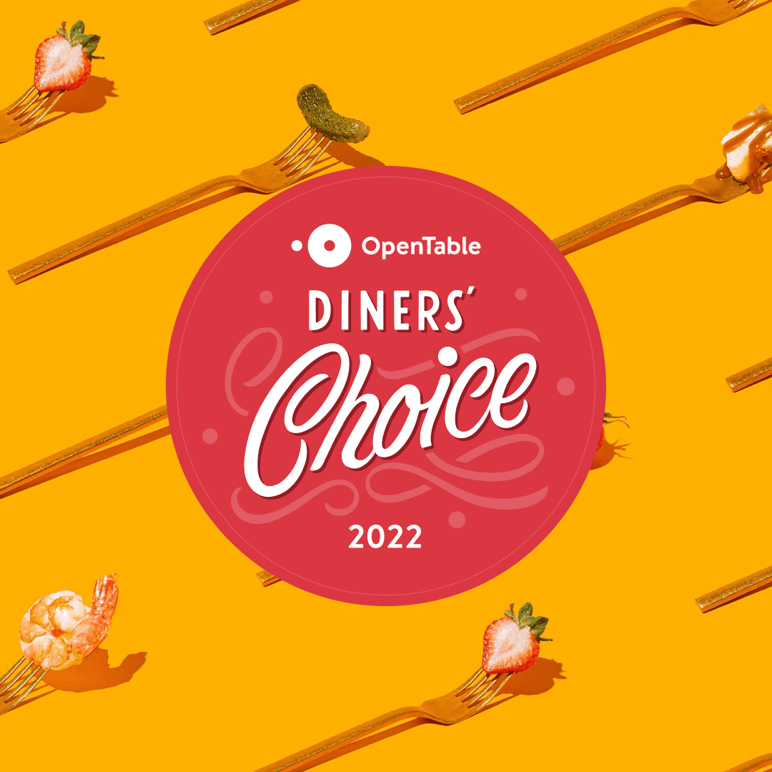 OpenTable 2022 Diners' Choice Awards