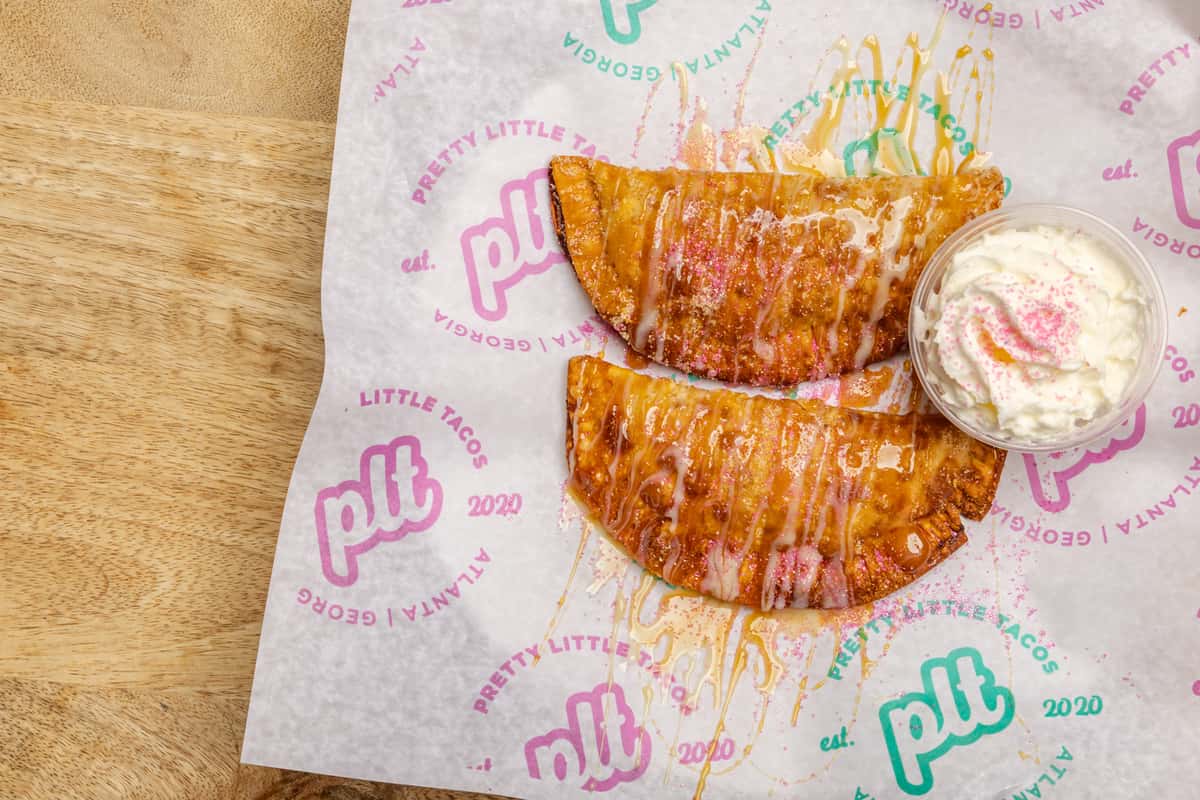 Peach Cobbler Empanadas