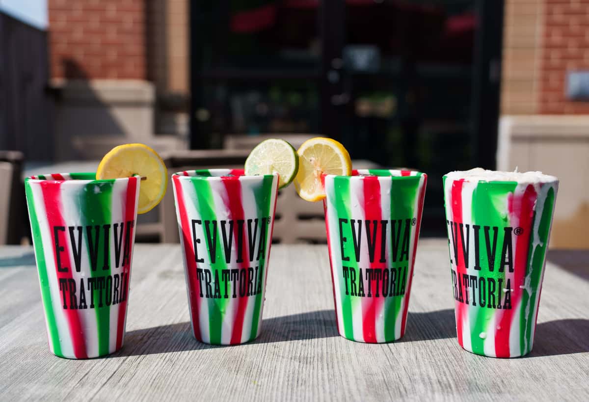 Mocktails in evviva branded Silipints