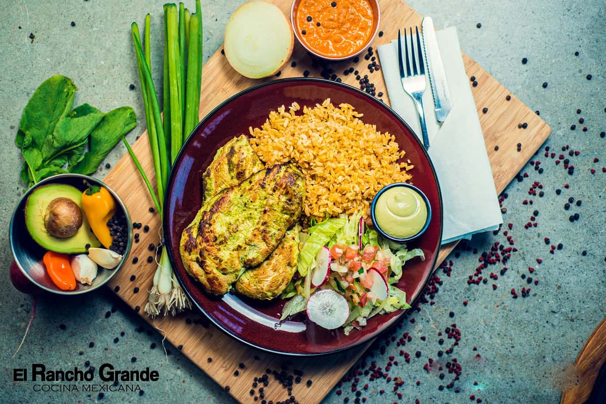mexican rice chicken salad
