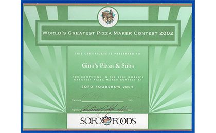Worlds greatest pizza maker