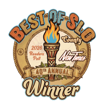 New Times newspaper Best Of Slo contest logo for 2026