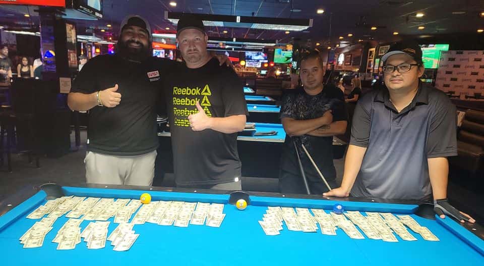 Friday Scotch Doubles 9-Ball Chip Tournament 08-12-2022