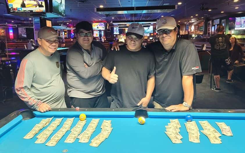 Friday Scotch Doubles 9-Ball Chip Tournament 04-15-2022