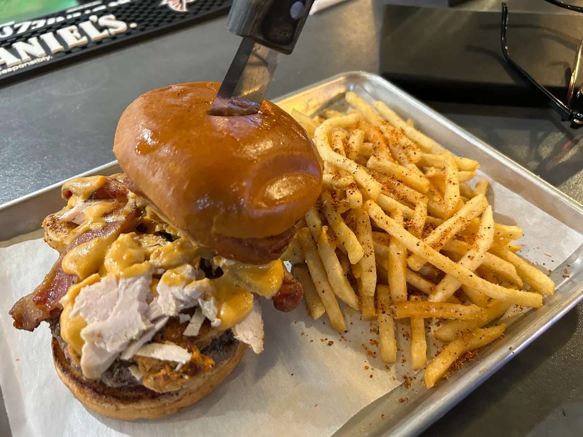 buger and fries