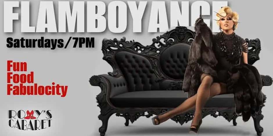 FLAMboyANCE Drag Show flyer
