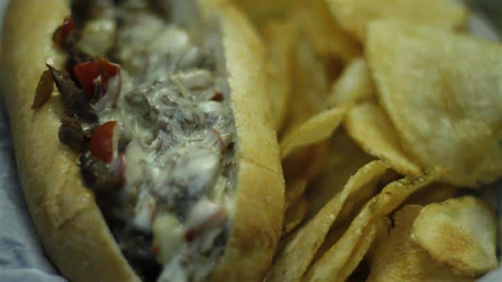 Works Cheese Steak 