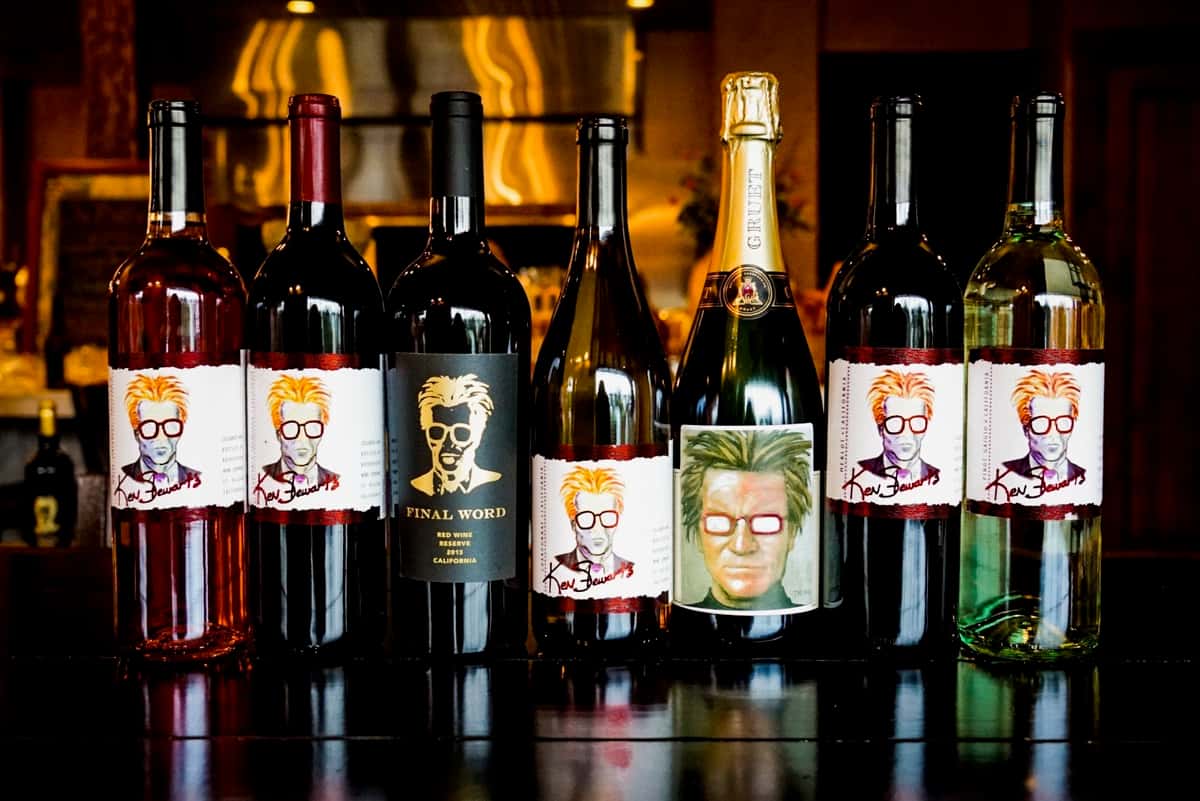 wine bottles
