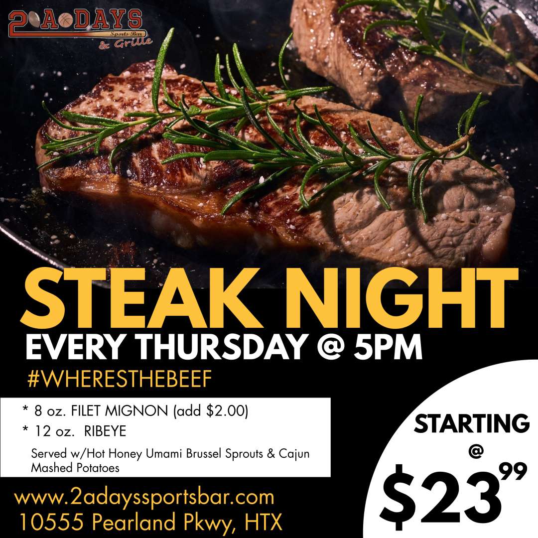 STEAK NIGHT