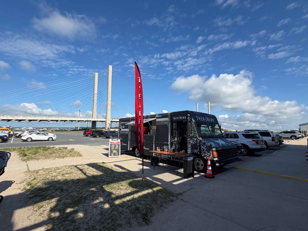 Truck at Beach Club
