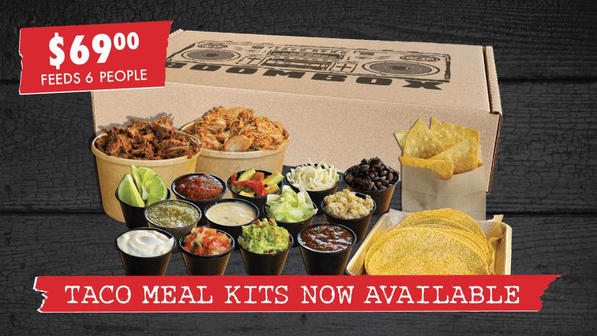 meal kit website header