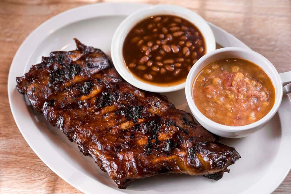 Restaurant Baby Back Ribs Pork Ribs Woody's Bar Restaurant