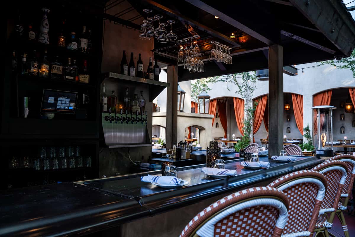 back bar
