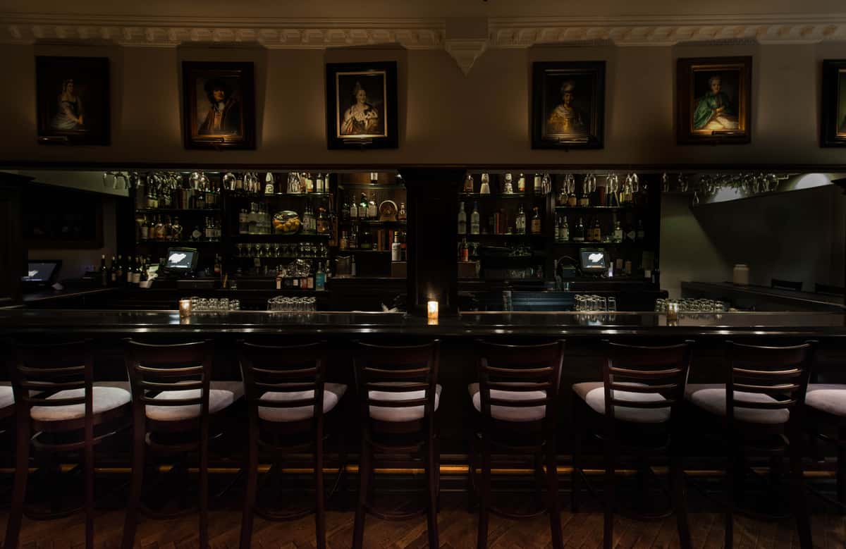 Bar area