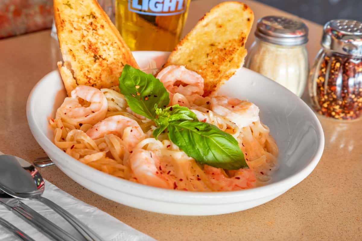 Spicy Shrimp Pasta