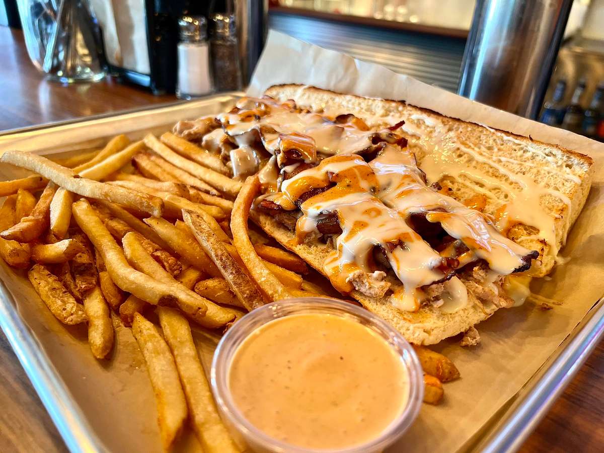 sandwiches and fries