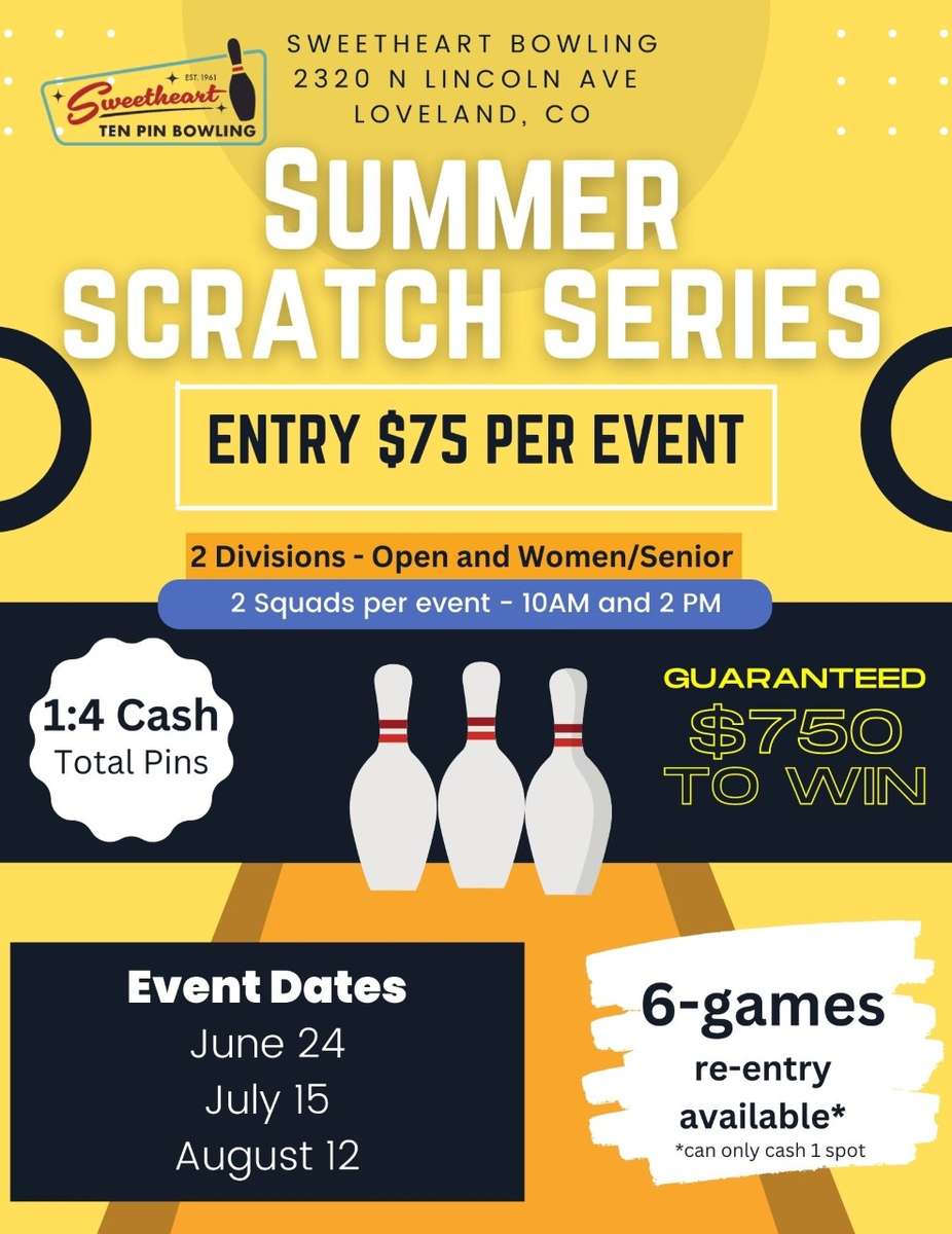 Summer Scratch Series Event Flyer