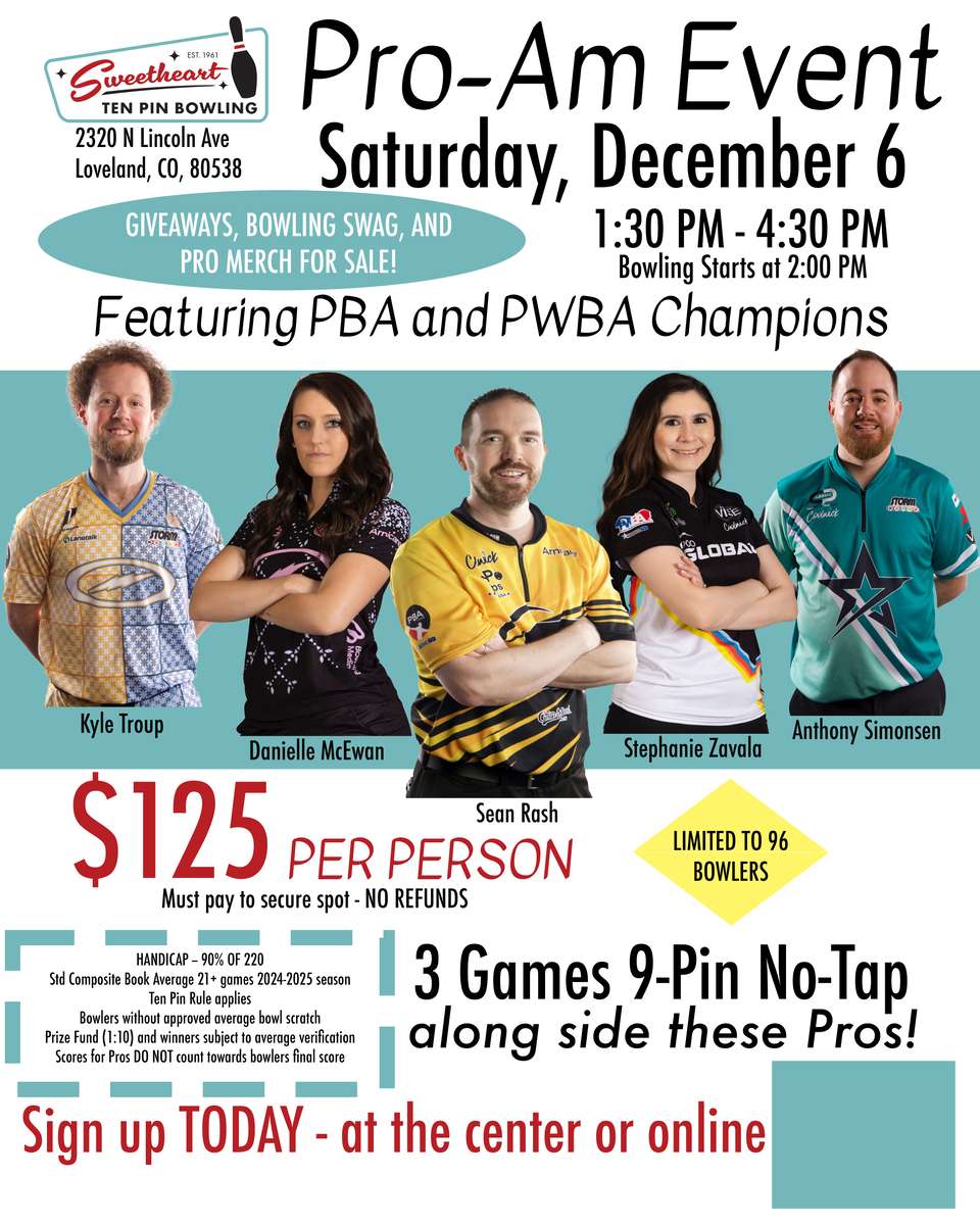 Pro-Am Tournament 12/6/25