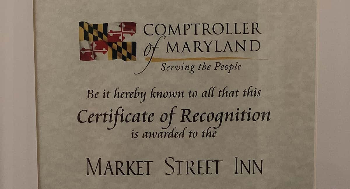 Certificate of Recognition