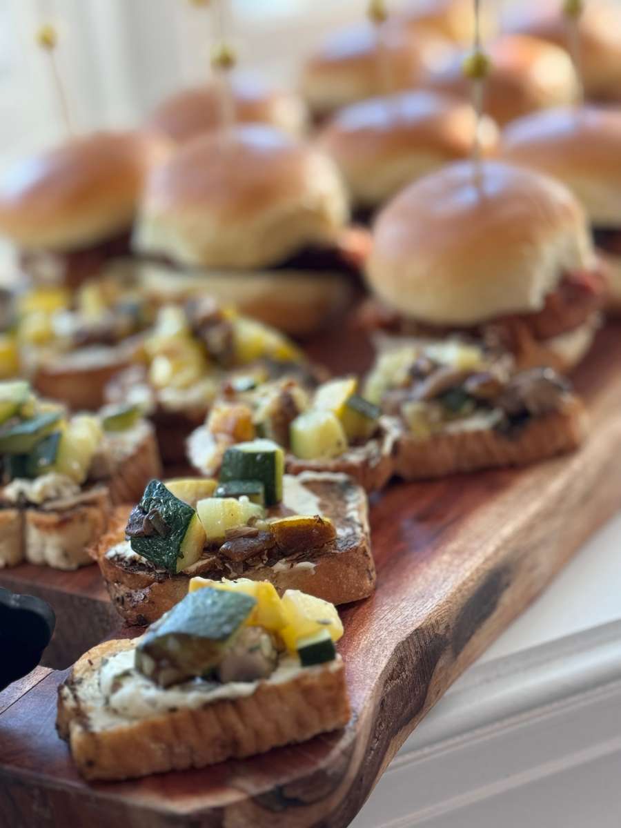 mini burgers