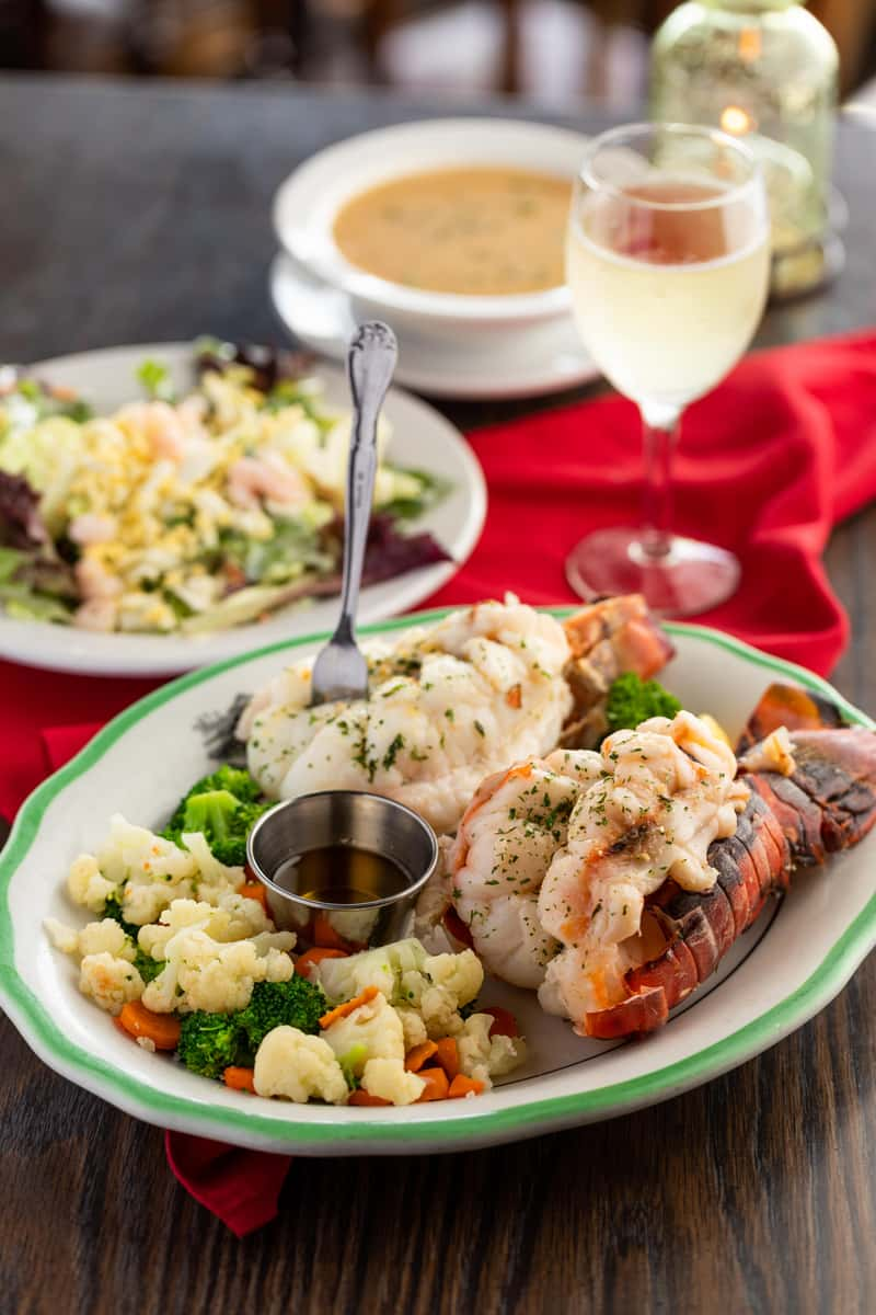 Lobster Tail - Dinner Menu - Old Tony's