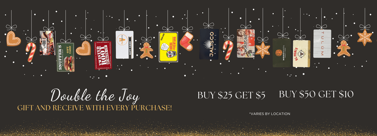 holiday gift card promotion