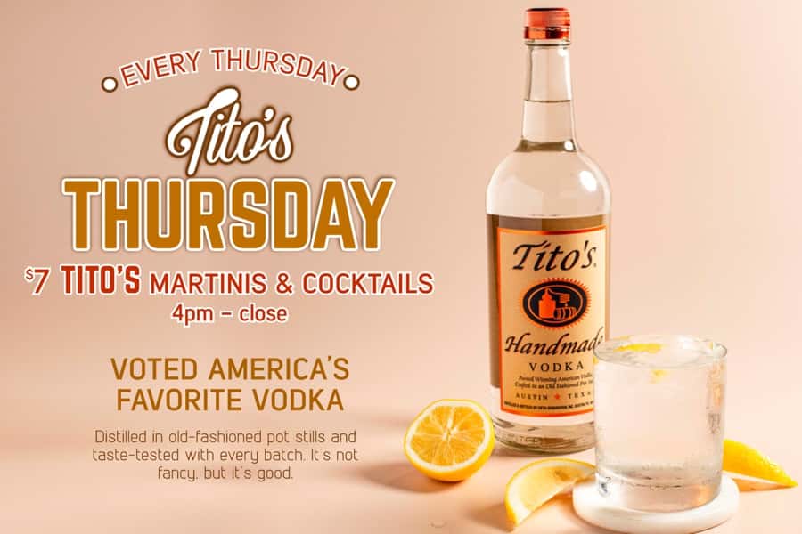 Titos Thursday 2026