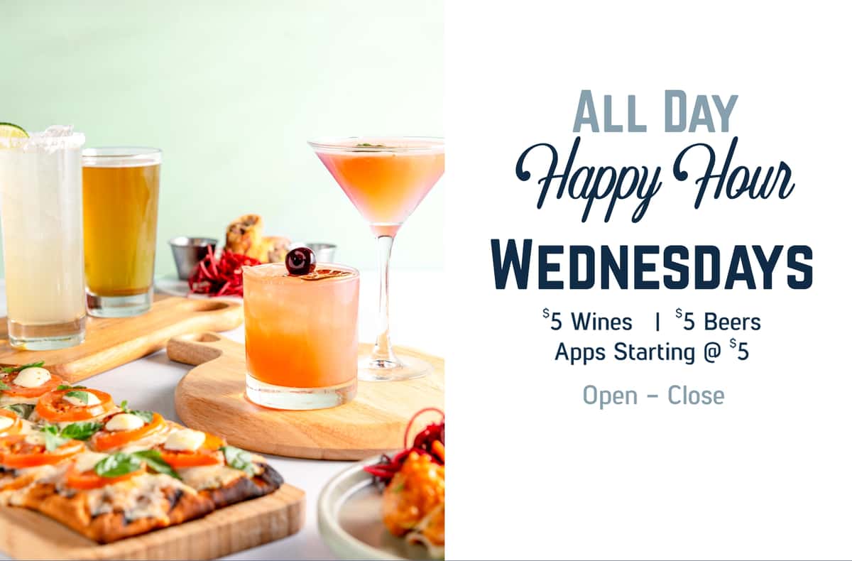 All day happy hour