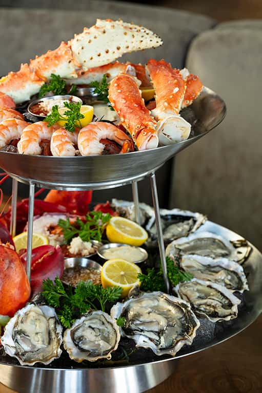 Seafood Platter Dinner Menu OLD BREA CHOP HOUSE Steak House in