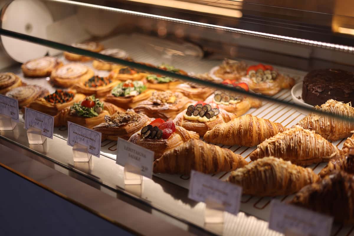 Artisanal Breads on Display