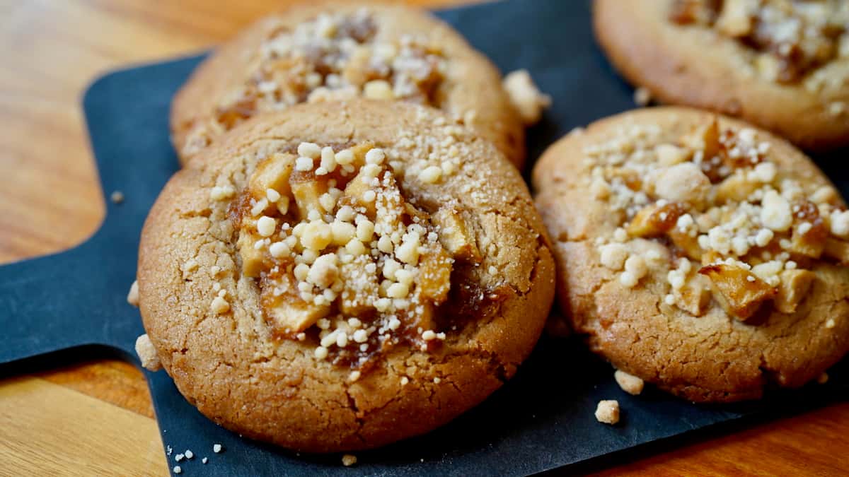 fruit cobbler cookie