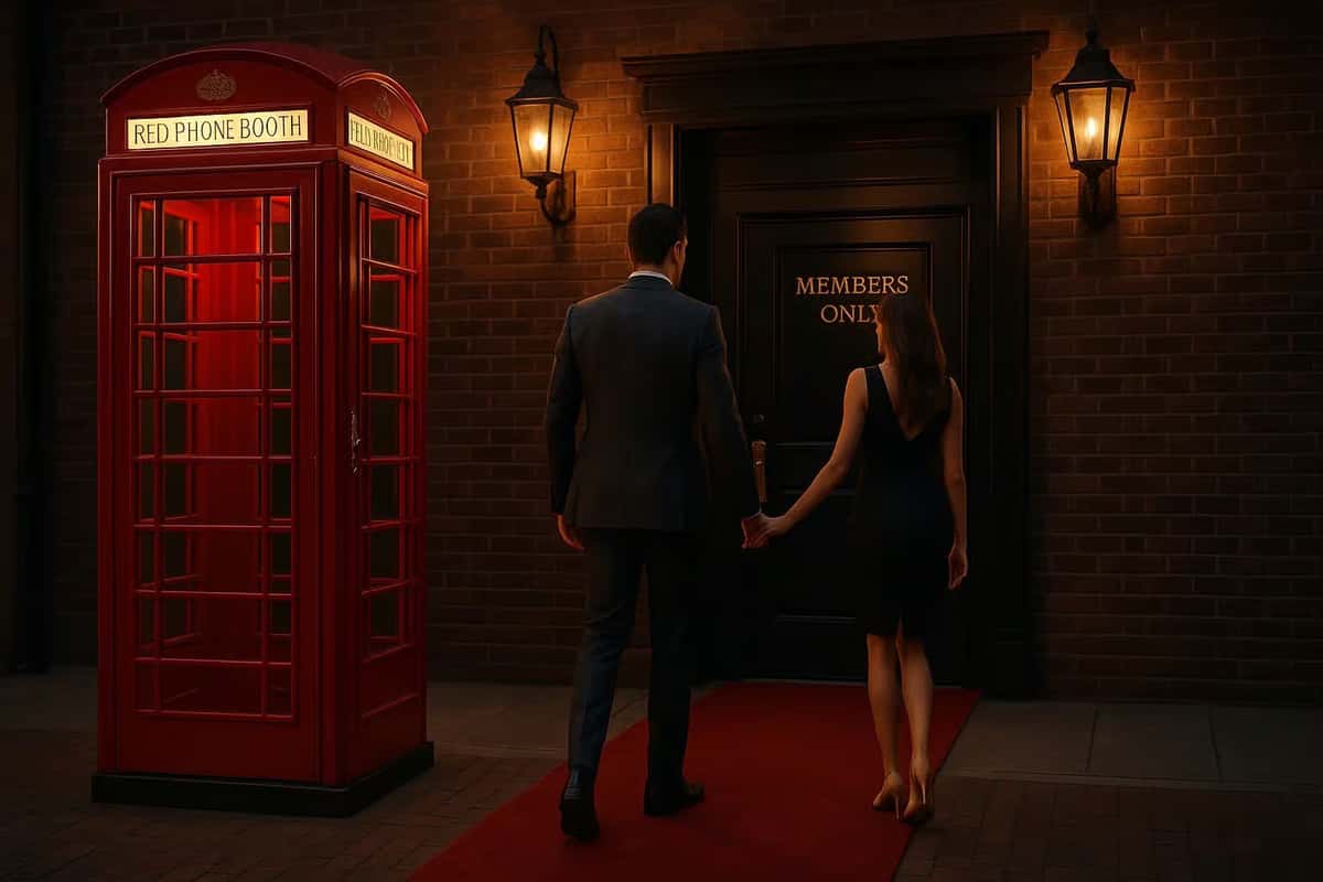 red phone booth dress code Visit the Red Phone Booth speakeasy and lounge for your next outing!, Its a members-only place, but if you know the secret code, you can get in. At the Red Phone Booth, you can sit back and relax