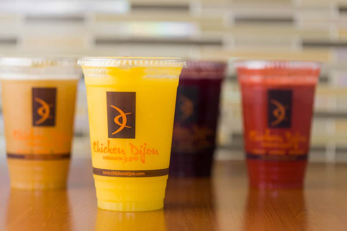 juices at chicken dijon