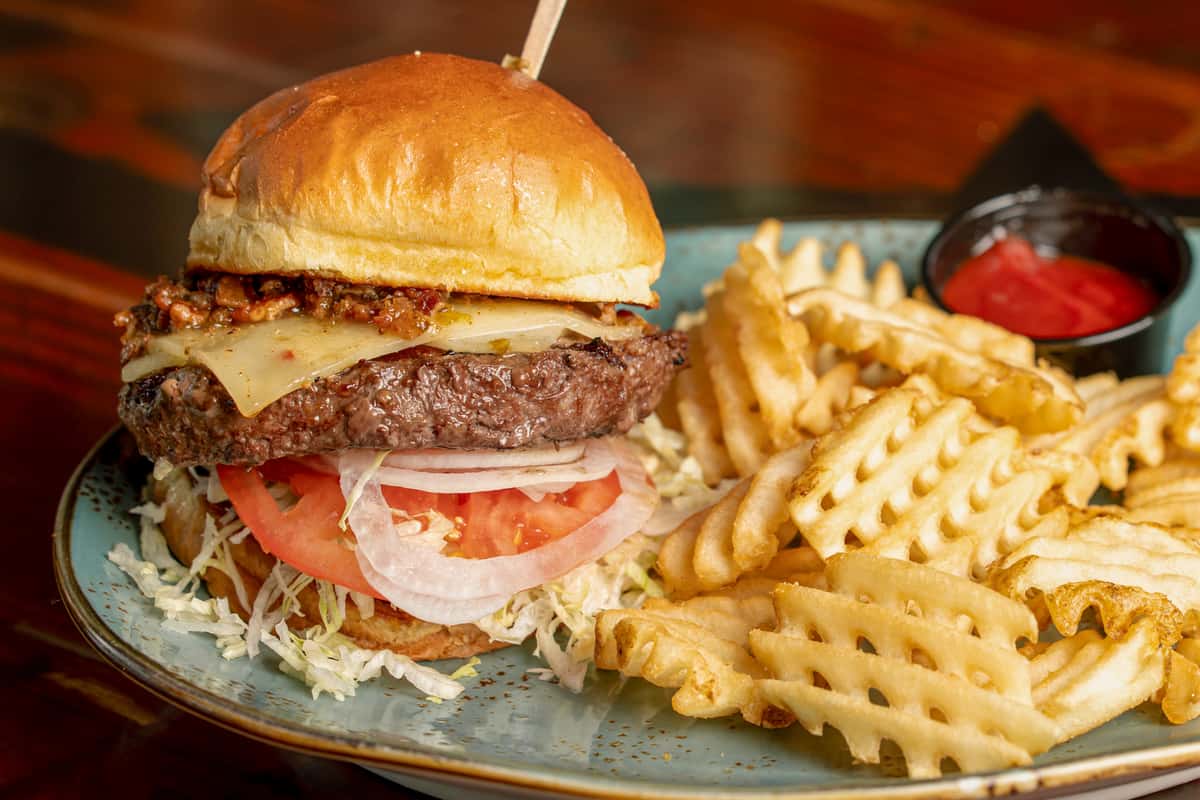 septembers hot and spicy burger