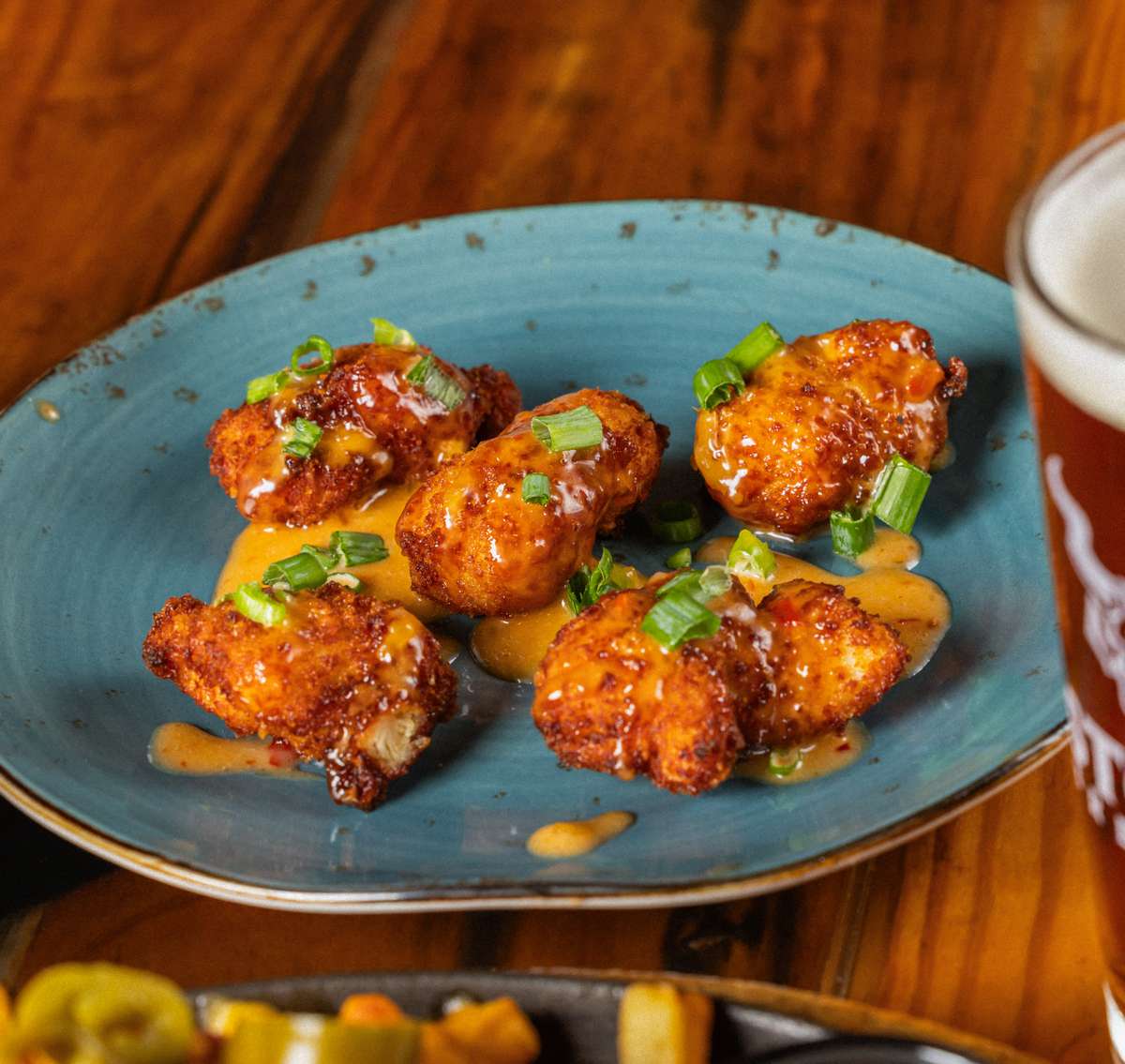 6 piece bang bang chicken plate