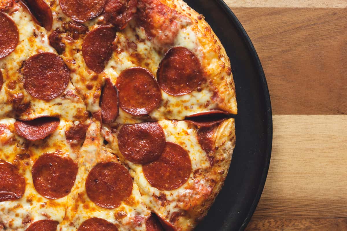 Pepperoni pizza