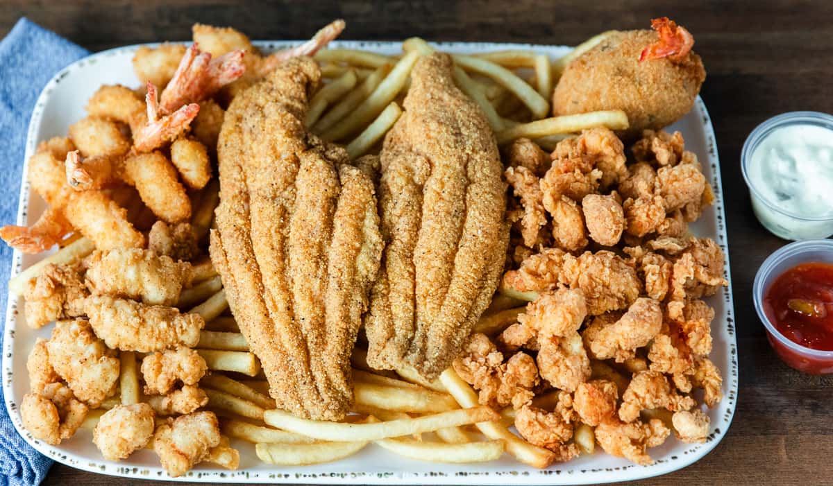 Big Easy fried platter
