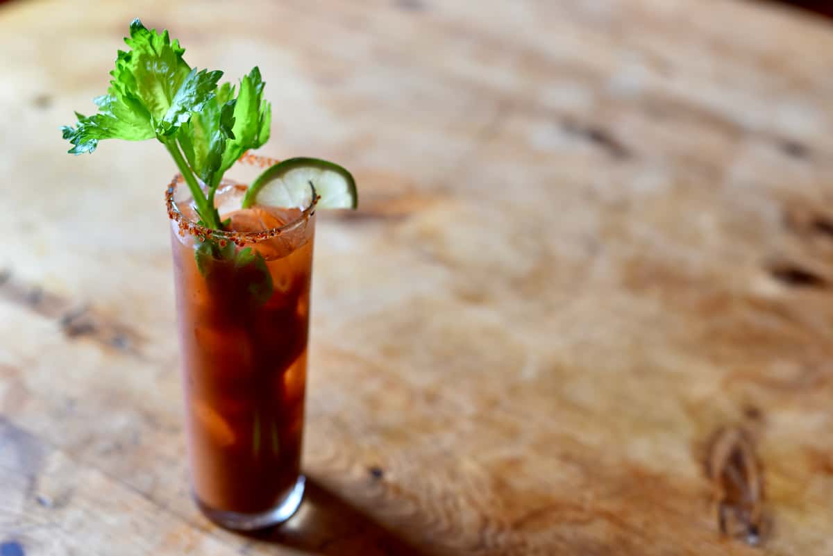 Bloody Mary drink