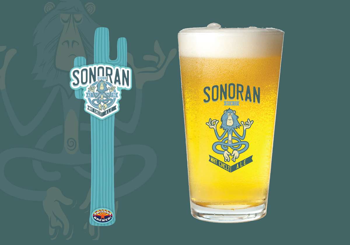 Sonoran White Chocolate Ale Hoppy Hour PHX Beer Co. Brewery in AZ