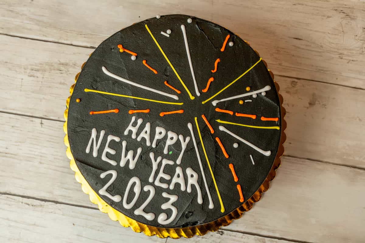 new year's cake 