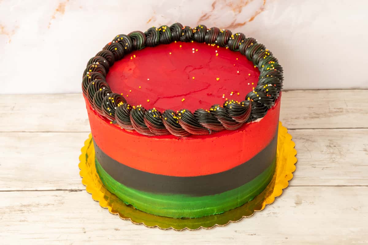 kwanzaa cake 