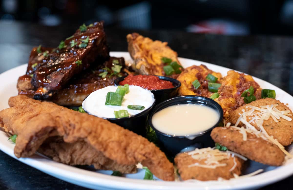 appetizer platter