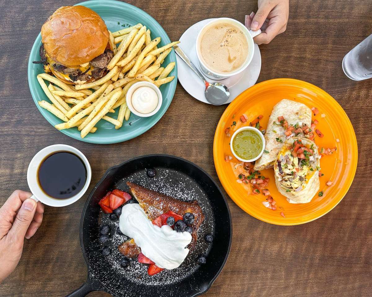 Coffee and breakfast