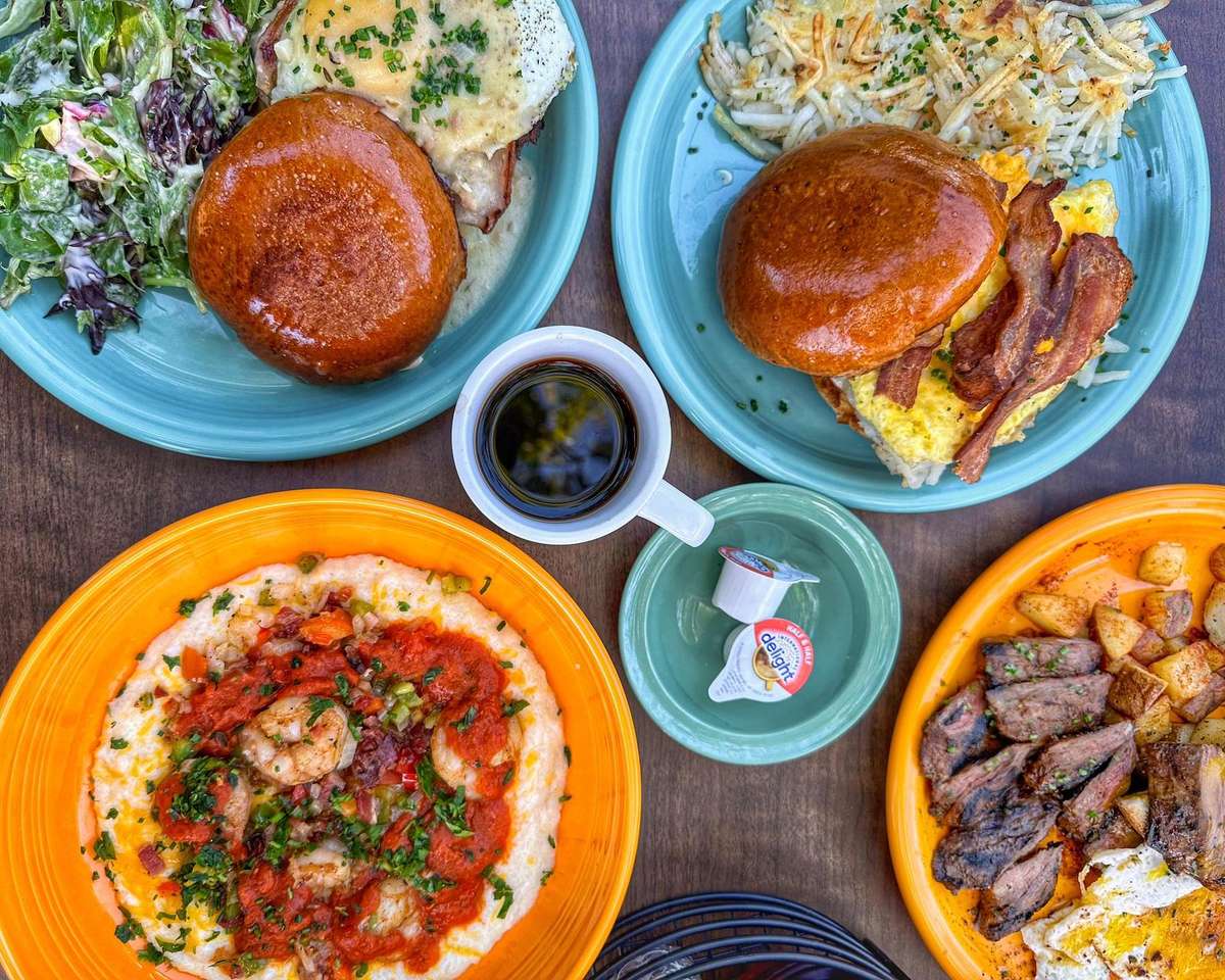 Variety of lunch and breakfast entrees