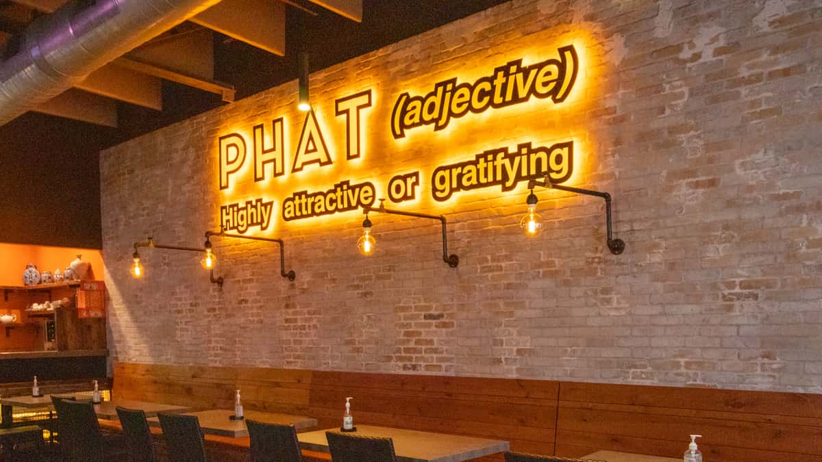 Phat Eatery Wall