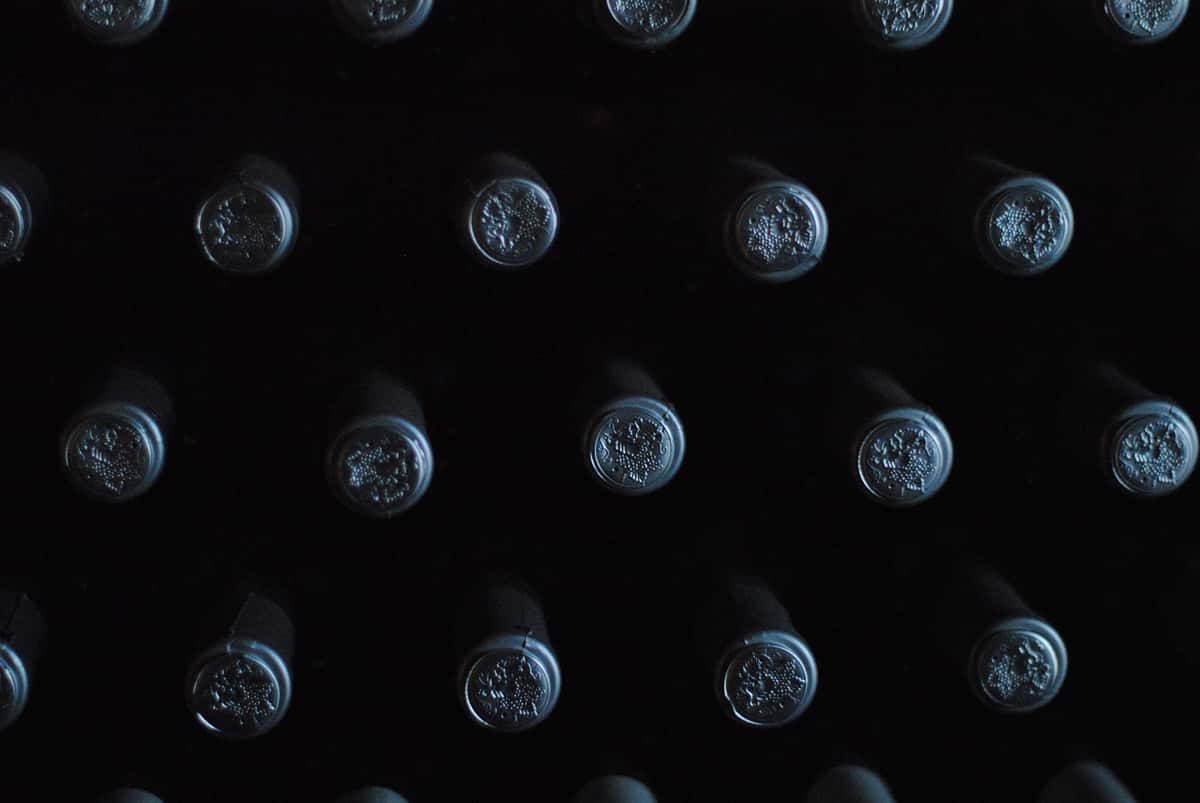 wine bottles