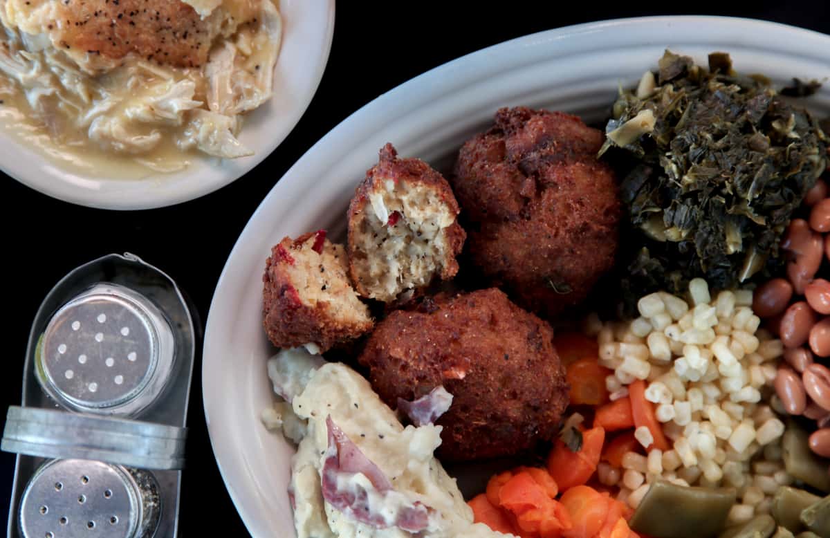 plate of southern food