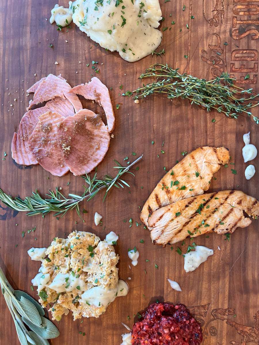 Thanksgiving food